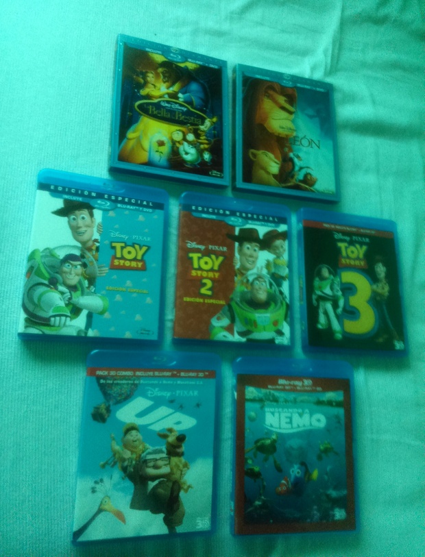 Mi pequeña colección de Disney-Pixar