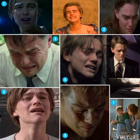 Las "Lágrimas" Dicaprio, a que películas pertenecen?
