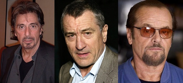 Pacino, De Niro y Nicholson, quién os parece mejor actor?