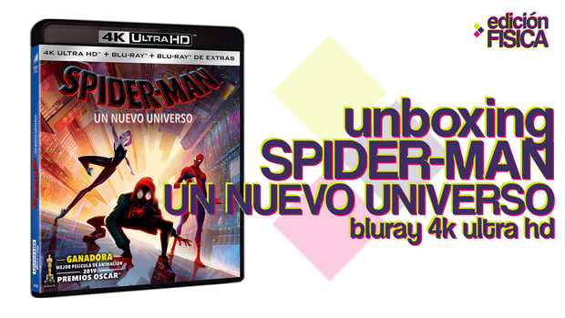 Unboxing: Spider-Man: Un Nuevo Universo 4K