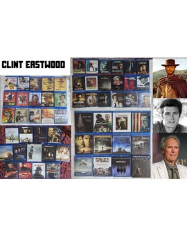 Mi coleccion en Formato Fisico (Bluray) de Clint Eastwood