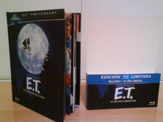 E.T . edicion 30 aniversario en blu ray con libro