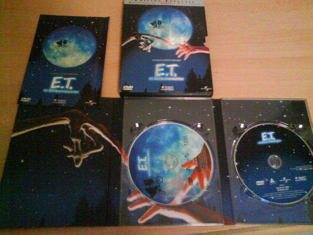E.T , edicion del 20 aniversario en dvd