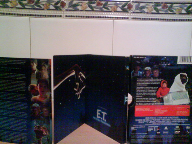 E.T El Extraterrestre , edicion dvd 20 aniversario