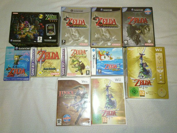 Pequeña colección de Zelda
