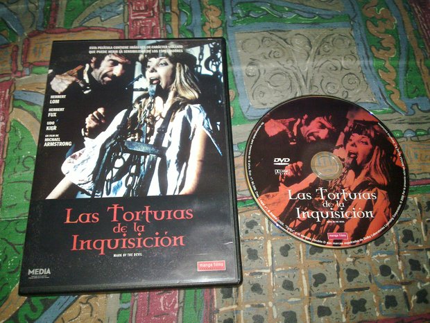 Las Torturas de la Inquisición DVD (Film Terror/Gore del año 1970, Super Descatalogado y Super Dificil de conseguir) A la espera de su Edición en Blu-Ray!!