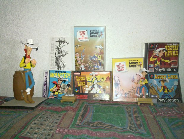 Todo LUCKY LUKE: Figuras, DVD's y videojuegos: Snes, Game Boy Advance y PSX