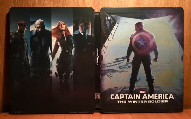 Captain America: The Winter Soldier (Steelbook Blufans Lenticular) 3/4