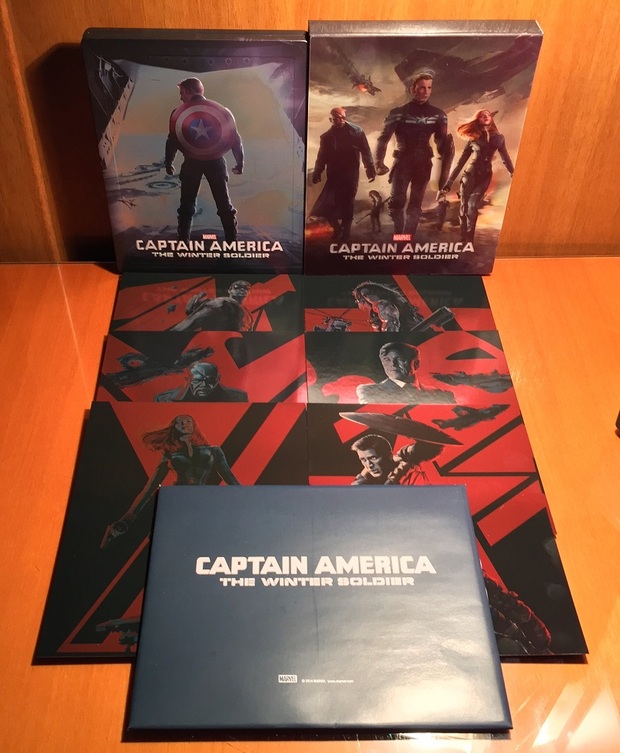 Captain America: The Winter Soldier (Steelbook Blufans Lenticular) 4/4
