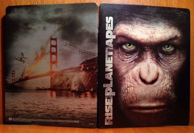 Rise of the planet of the apes (Steelbook UK)