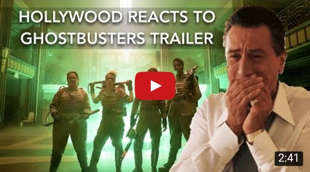 Hollywood reacciona al trailer de Cazafantasmas 