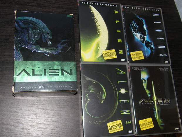 Alien Legacy (DVD) 20 aniversario (películas)