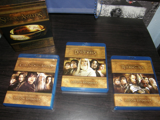 El Señor de los Anillos, trilogía edición extendida (Blu-ray) (películas)