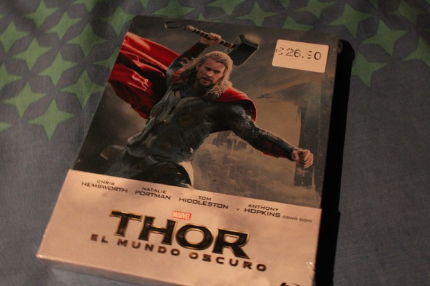 (Gracias al usuario Kevin) Steelbook de Thor 2 en el 3x2 de Carrefour.
