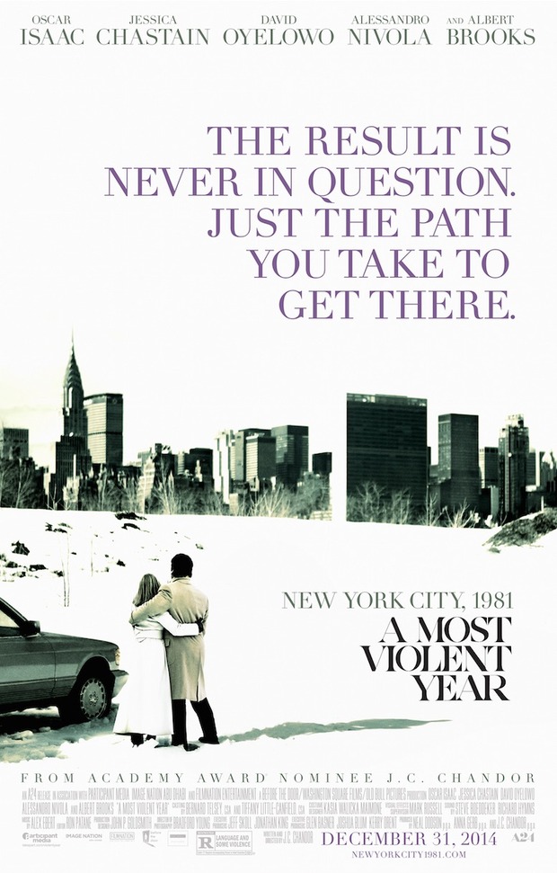 A MOST VIOLENT YEAR trailer y póster