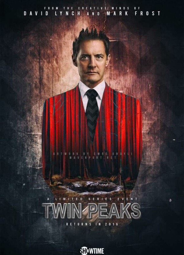 'Twin Peaks' 2016. Póster.