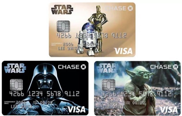Chase y Visa sacan estas tarjetas. En España no, claro.