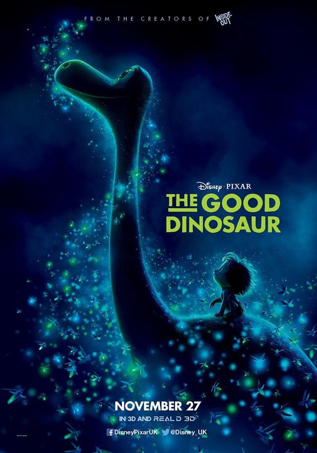 'A Good Dinosaur' póster GB.
