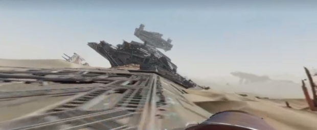 'Star Wars VII' vídeo 360º