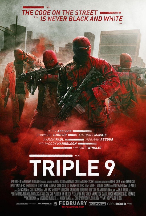 'Triple 9' tráiler.