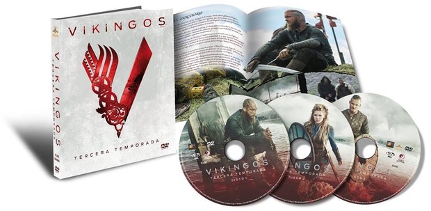 Edición limitada a 1.000 ejemplares de 'Vikingos' en DVD. No sé si la hay también en BD.