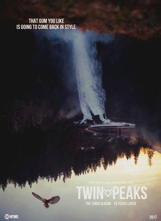 'Twin Peaks 3ªT' estupendo fanpóster.