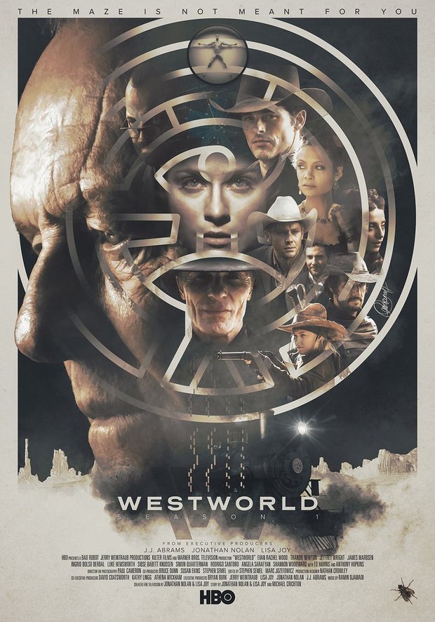 'Westworld' póster de Laura Racero.