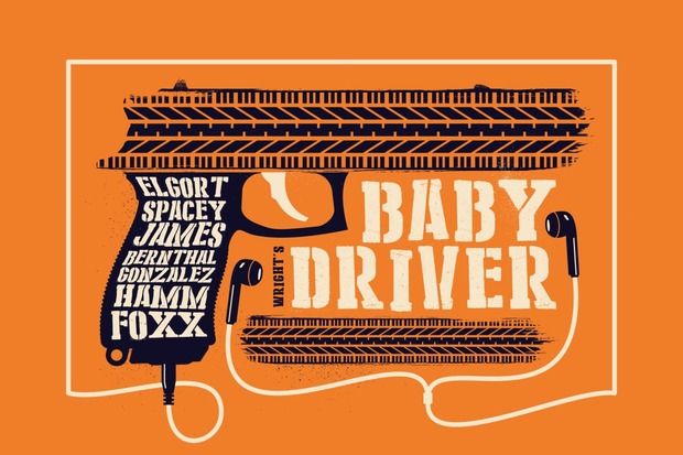 'Baby Driver' póster de Monsieur Gordon.
