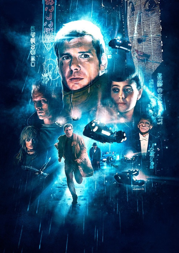 'Blade Runner' póster de Igancio RC