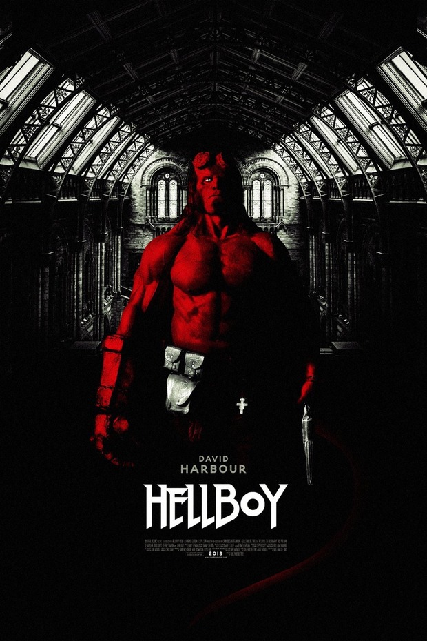 'Hellboy' póster de Eileen Steinbach.