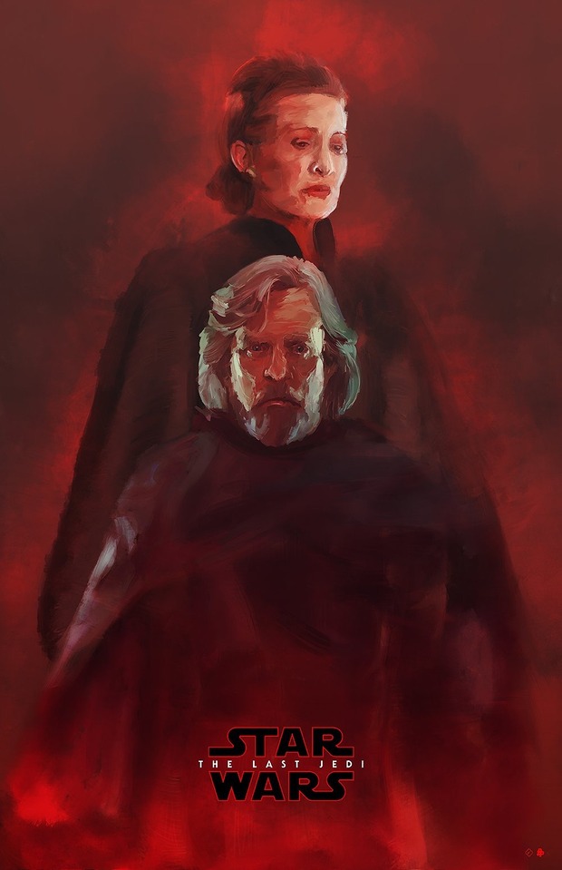 'Star Wars VIII' poster de Rola Rafal (3)