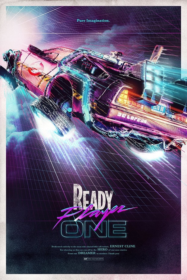 'Ready Palyer One' póster.