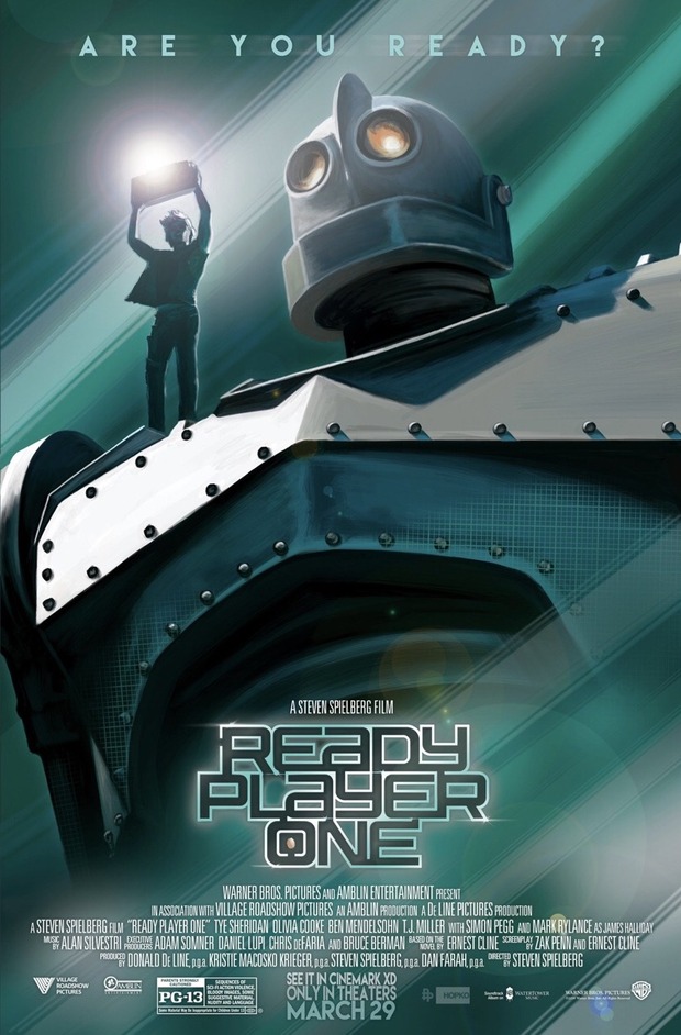 'Ready Player One' póster de Scott Hopko.