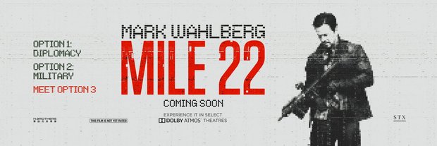 'Mile 22' de Peter Berg. Trailer.