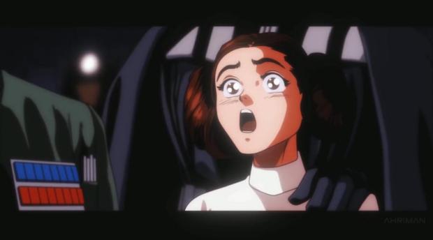 Star Wars: A New Hope fantrailer anime.