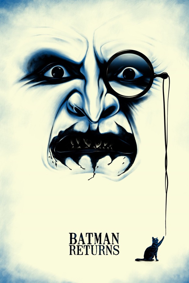 'Batman Returns' póster de Benedict Woddhead.