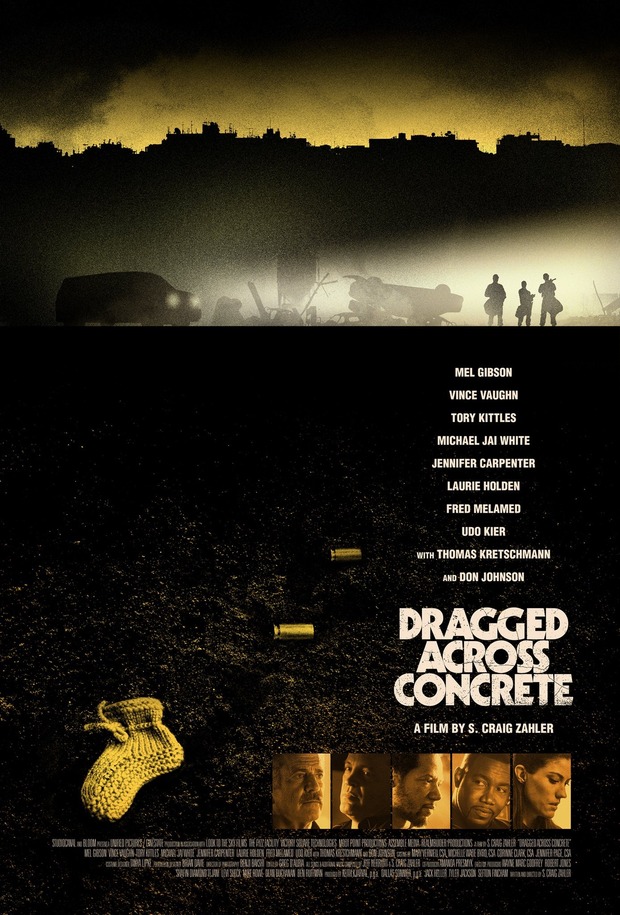 'Dragged Across Concrete' póster.