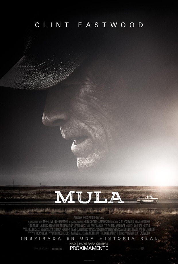 'Mula' póster español (y trailer en v.o.).