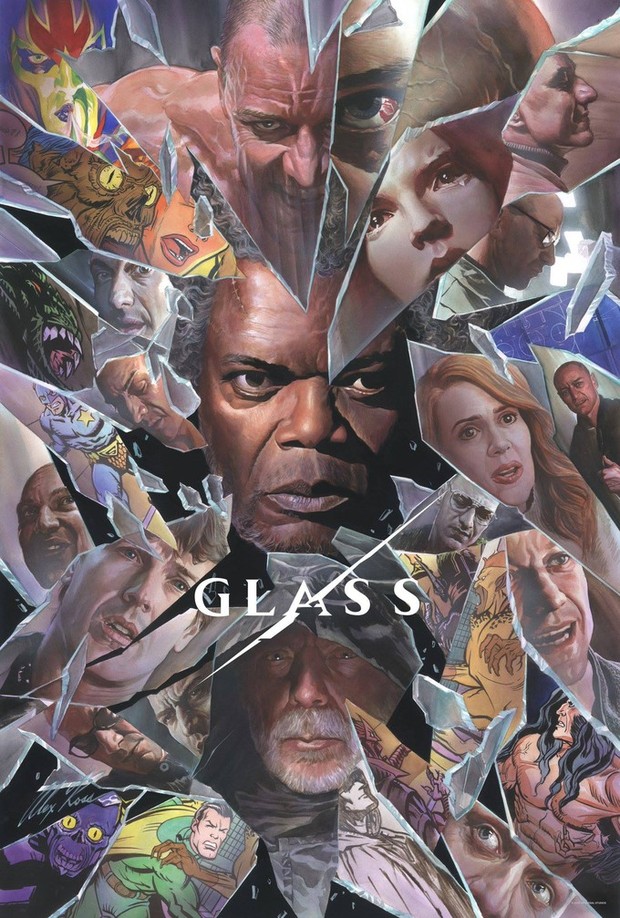 'Glass' póster de Alex Ross.