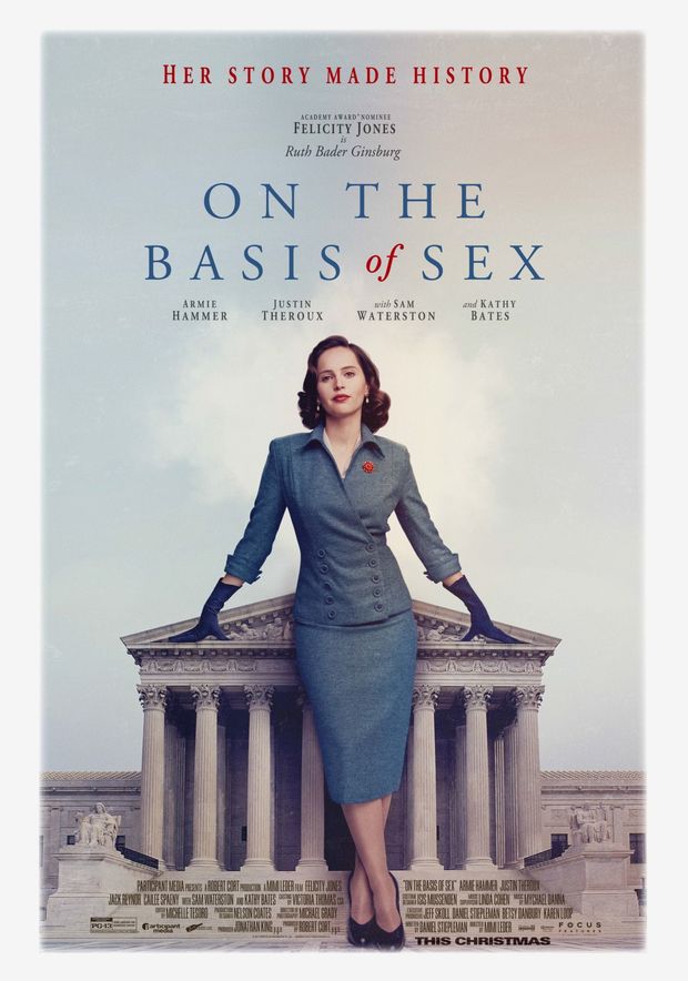 'On the Basis of Sex' de Mimi Leder. Trailer.