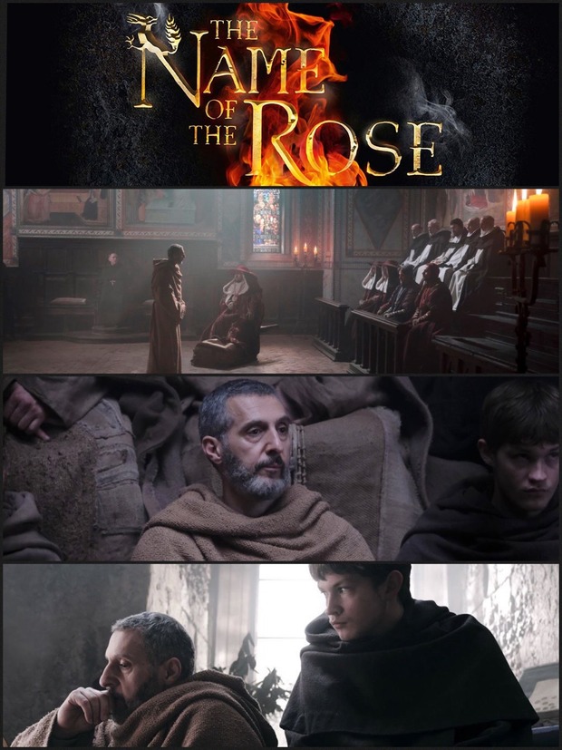 Primeras imágenes de 'El Nombre de la Rosa', miniserie de 8 capítulos.