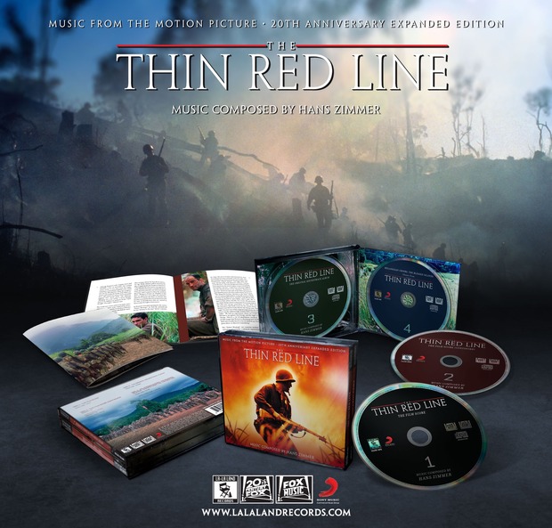 'The Thin Red Line' de Hans Zimmer, edición 20 Aniversario (limitada).