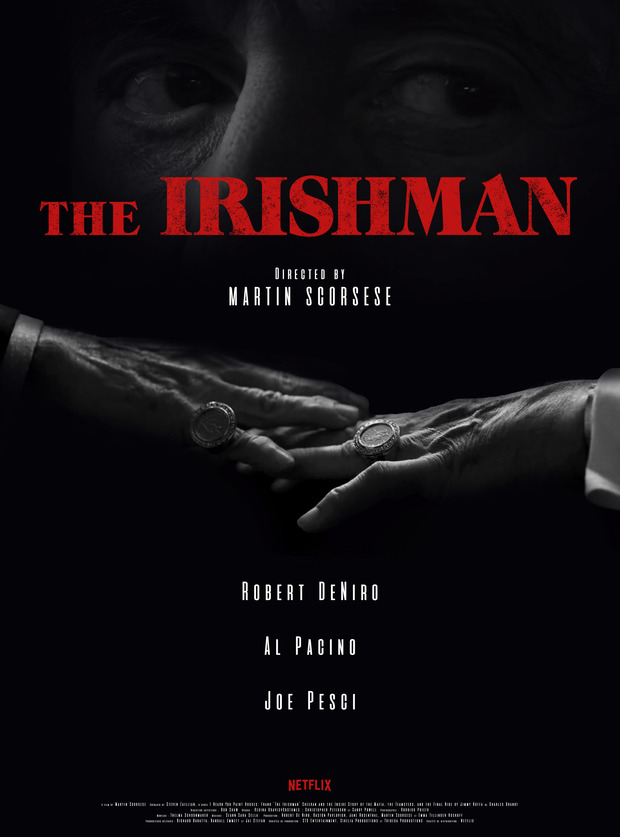 'The Irishman' de Martin Scorsese. Trailer.