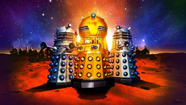 'Daleks!' Serie animada, trailer.