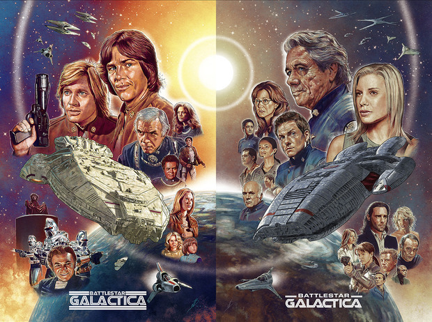 Galactica(s) póster de Neil Davies
