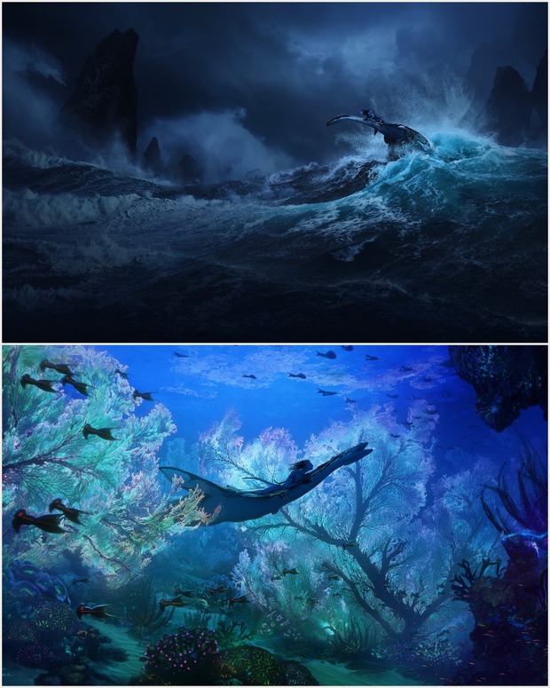 'Avatar 2', concept art de Dylan Cole.