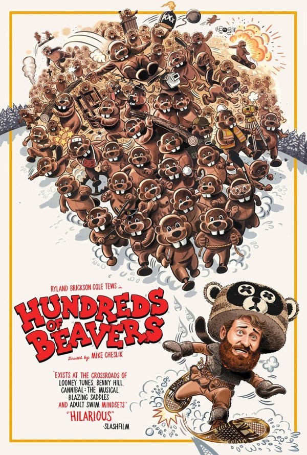 'Hundreds of Beavers' de Mike Cheslik. Trailer.