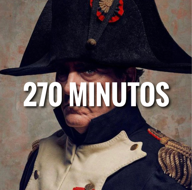Ridley Scott tiene un montaje de ‘Napoleón' de 4 horas y media que le gustaría estrenar en cines.