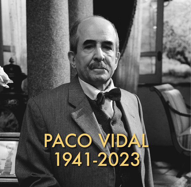 Paco Vidal ha fallecido. R.I.P.