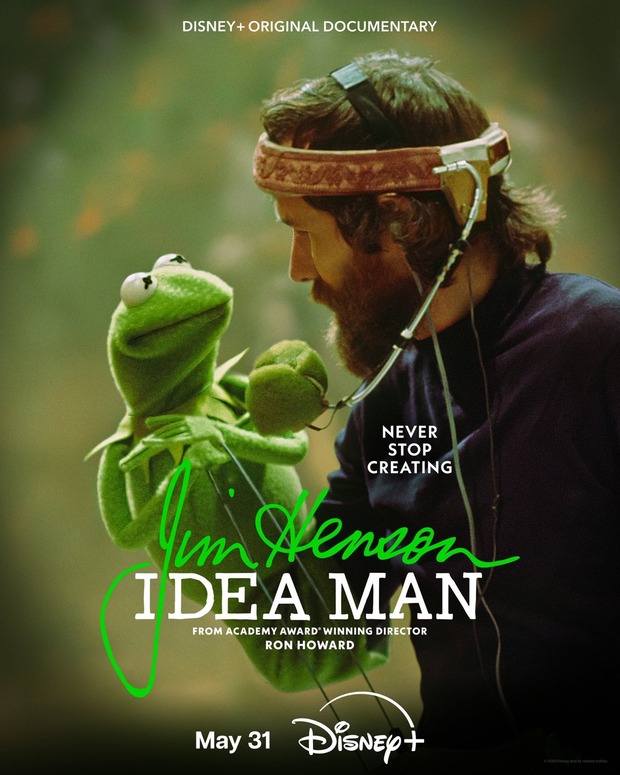 'Jim Henson. Idea Man' de Ron Howard. Documental. Cartel.